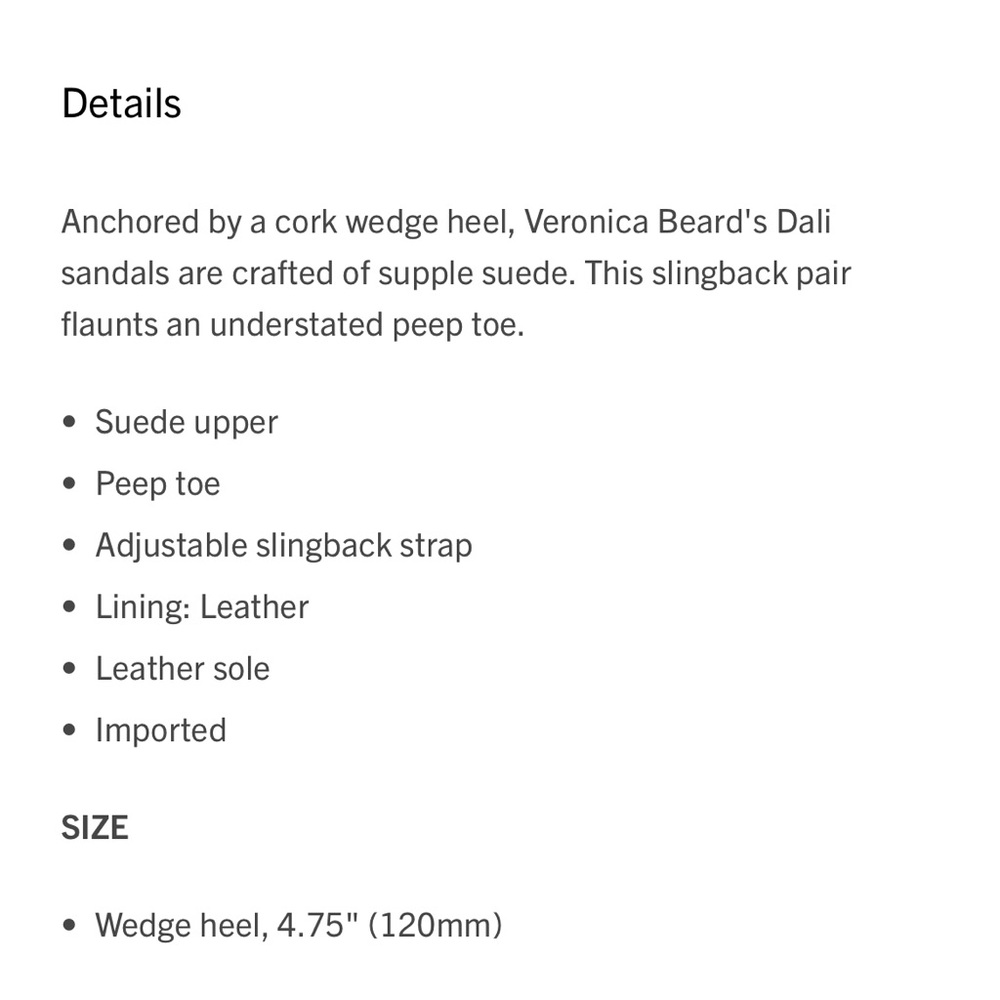 Veronica Beard Dali wedge sandals - Picture 6 of 12